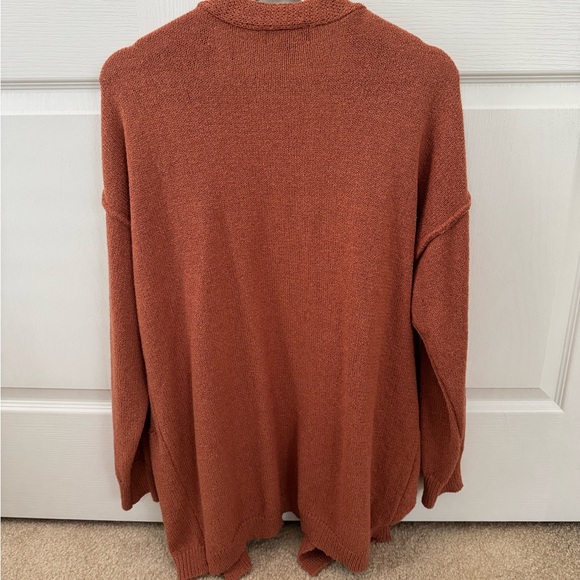 Lulus Rusty Rose Knit Cardigan - Picture 3 of 5
